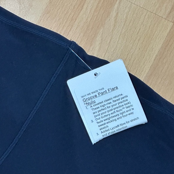 New Lululemon Groove Pants in True Navy - Picture 2 of 8